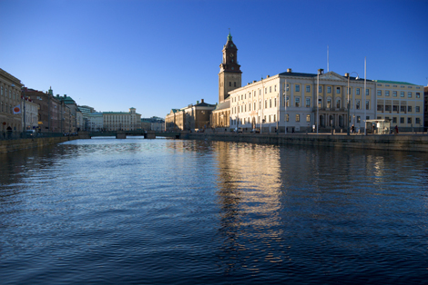 Harbour channel, Gothemburg City centre