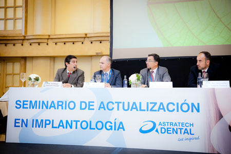 Dr. Santiago Llorente, Dr. José Ferreras, Dr. Javier Giménez Fábrega y Dr. Gonzalo López Castro.