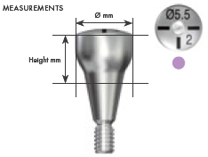 Healing Abutment 4.5/5.0