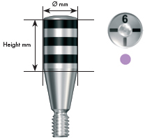 Healing Abutment Uni 4.5/5.0