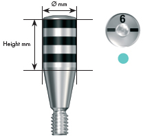 Healing Abutment Uni 3.5/4.0